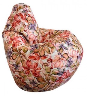 Кресло-мешок Цветы L в Новоуральске - novouralsk.ok-mebel.com | фото 1