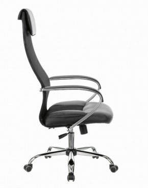 Кресло офисное BRABIX PREMIUM "Stalker EX-608 CH" (хром, ткань-сетка/кожзам, черное) 532091 в Новоуральске - novouralsk.ok-mebel.com | фото 2