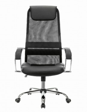 Кресло офисное BRABIX PREMIUM "Stalker EX-608 CH" (хром, ткань-сетка/кожзам, черное) 532091 в Новоуральске - novouralsk.ok-mebel.com | фото 3