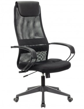 Кресло офисное BRABIX PREMIUM "Stalker EX-608 PL" (ткань-сетка/кожзам, черное) 532090 в Новоуральске - novouralsk.ok-mebel.com | фото