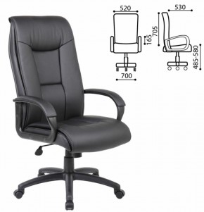Кресло офисное BRABIX PREMIUM "Work EX-513" (экокожа, черное) 531943 в Новоуральске - novouralsk.ok-mebel.com | фото 2