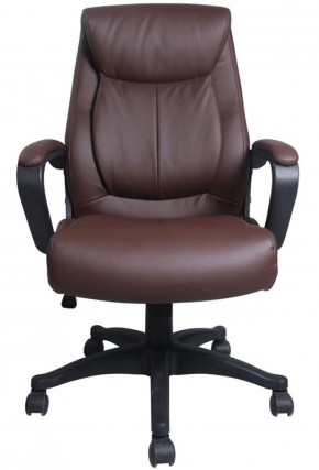 Кресло офисное BRABIX "Enter EX-511" (экокожа/коричневая) 531163 в Новоуральске - novouralsk.ok-mebel.com | фото 3