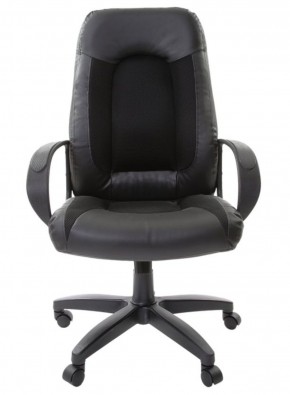 Кресло офисное BRABIX "Strike EX-525" (экокожа черная, ткань черная) 531381 в Новоуральске - novouralsk.ok-mebel.com | фото 5