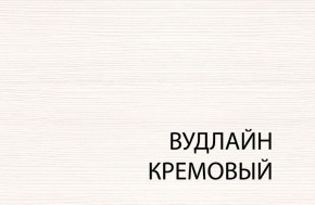 Кровать 120, TIFFANY, цвет вудлайн кремовый в Новоуральске - novouralsk.ok-mebel.com | фото 1