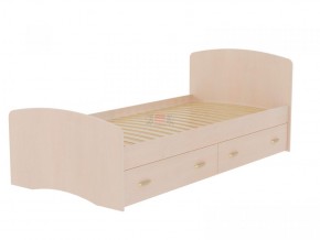 Кровать-6 одинарная с 2-мя ящиками (800*2000) в Новоуральске - novouralsk.ok-mebel.com | фото 4