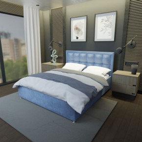 Кровать Адриана Решетка+ПМ (1600) *БЕЗ ДНА в Новоуральске - novouralsk.ok-mebel.com | фото