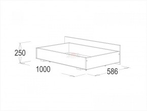 Кровать двойная Ольга 1Н + 2-а ящика (1400*2000) в Новоуральске - novouralsk.ok-mebel.com | фото 2