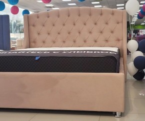 Кровать Франческа + Решетка+ПМ (1200) *БЕЗ ДНА в Новоуральске - novouralsk.ok-mebel.com | фото 2