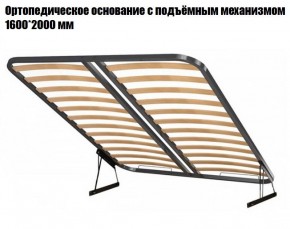 Кровать Инстайл КР-04 + основание с ПМ + Дно для хранения Л-01 в Новоуральске - novouralsk.ok-mebel.com | фото 2