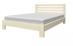 ВЕРОНИКА Кровать из массива 1200 (Слоновая кость) в Новоуральске - novouralsk.ok-mebel.com | фото