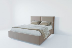 Кровать Корсика с ПМ 1200 (велюр светло-серый) в Новоуральске - novouralsk.ok-mebel.com | фото 2