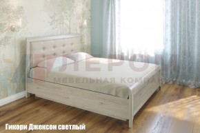 Кровать КР-1033 с мягким изголовьем в Новоуральске - novouralsk.ok-mebel.com | фото