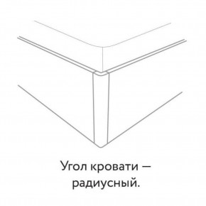 Кровать "Бьянко" БЕЗ основания 1600х2000 в Новоуральске - novouralsk.ok-mebel.com | фото 3