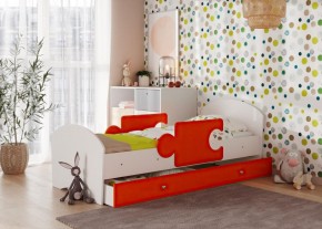 Кровать "Мозайка" на щитах + бортики + ящики в Новоуральске - novouralsk.ok-mebel.com | фото
