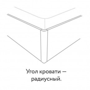 Кровать "Сандра" БЕЗ основания 1200х2000 в Новоуральске - novouralsk.ok-mebel.com | фото 3