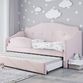 Кровать Sabrina интерьерная в ткани велюр Enigma в Новоуральске - novouralsk.ok-mebel.com | фото 12