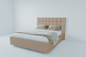 Кровать Венеция с ПМ 800 (велюр светло-серый) в Новоуральске - novouralsk.ok-mebel.com | фото 2