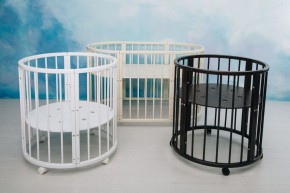 Кроватка-трансформер Classic 6в1 + комплект матрасов (венге) в Новоуральске - novouralsk.ok-mebel.com | фото 12