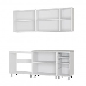Кухня Рио 2.0 (Белый/F02) в Новоуральске - novouralsk.ok-mebel.com | фото 2