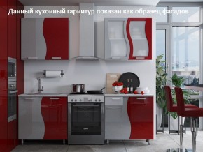 Кухня Волна 1.6 №2 (с ящиками) в Новоуральске - novouralsk.ok-mebel.com | фото 2