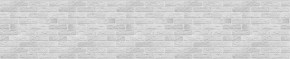 Кухонный фартук 610х3000х1,5 (композит) КМ Кирпич серый в Новоуральске - novouralsk.ok-mebel.com | фото 1
