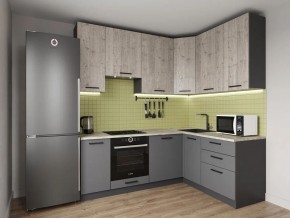 Кухонный гарнитур Антик 2200*1600 h950 (Стол. 26мм) в Новоуральске - novouralsk.ok-mebel.com | фото