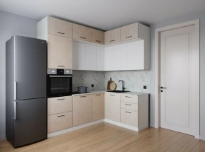 Кухонный гарнитур Демо 2200*1700 (Стол. 38мм) в Новоуральске - novouralsk.ok-mebel.com | фото