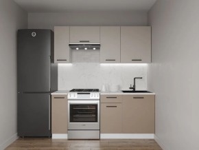 Кухонный гарнитур Каппучино 1800 (Стол. 38мм) в Новоуральске - novouralsk.ok-mebel.com | фото