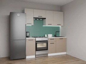 Кухонный гарнитур Каппучино 2000 (Стол. 38мм) в Новоуральске - novouralsk.ok-mebel.com | фото