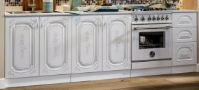 ЛИЗА-2 Кухонный гарнитур 1,7 Белый глянец холодный в Новоуральске - novouralsk.ok-mebel.com | фото 3