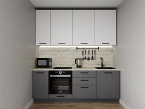 Кухонный гарнитур Меренга 2200 h950 (Стол. 38мм) в Новоуральске - novouralsk.ok-mebel.com | фото