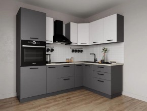 Кухонный гарнитур Меренга 2400*1600 (Стол. 26мм) в Новоуральске - novouralsk.ok-mebel.com | фото