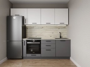 Кухонный гарнитур Меренга 2550 (Стол. 26мм) в Новоуральске - novouralsk.ok-mebel.com | фото