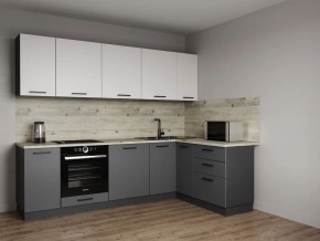 Кухонный гарнитур Меренга 2600*1600 (Стол. 26мм) в Новоуральске - novouralsk.ok-mebel.com | фото