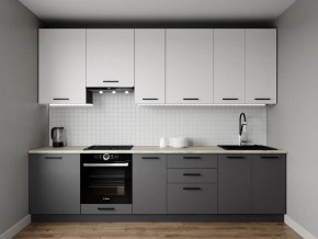 Кухонный гарнитур Меренга 3000 h950 (Стол. 38мм) в Новоуральске - novouralsk.ok-mebel.com | фото