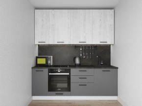 Кухонный гарнитур Санторини 2200 h 950 (Стол. 26мм) в Новоуральске - novouralsk.ok-mebel.com | фото