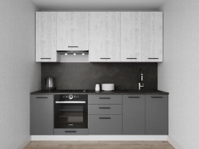 Кухонный гарнитур Санторини 2400 h950 (Стол. 38мм) в Новоуральске - novouralsk.ok-mebel.com | фото