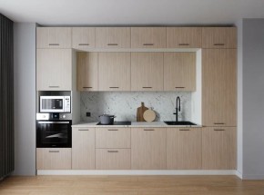 Кухонный гарнитур Шимо 3400 (Стол. 26мм) в Новоуральске - novouralsk.ok-mebel.com | фото