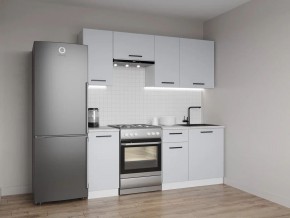 Кухонный гарнитур Смоки 2000 (Стол. 38 мм) в Новоуральске - novouralsk.ok-mebel.com | фото