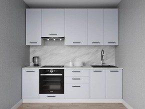 Кухонный гарнитур Смоки 3000 h950 (Стол. 38 мм) в Новоуральске - novouralsk.ok-mebel.com | фото