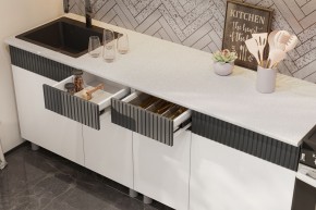 Кухонный гарнитур СОФИЯ 2.0м (Белый/Бланж/Графит/Антарес) в Новоуральске - novouralsk.ok-mebel.com | фото 6