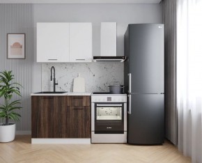 Кухонный гарнитур Старое Дерево 1000 (Стол. 38мм) в Новоуральске - novouralsk.ok-mebel.com | фото