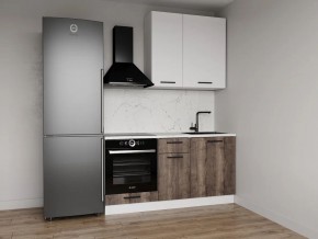 Кухонный гарнитур Старое Дерево 1600 h950 (Стол. 26мм) в Новоуральске - novouralsk.ok-mebel.com | фото
