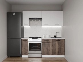 Кухонный гарнитур Старое Дерево 1800 (Стол. 26мм) в Новоуральске - novouralsk.ok-mebel.com | фото