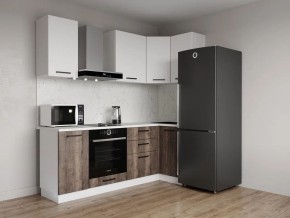 Кухонный гарнитур Старое Дерево 2200*1000 (Стол. 38мм) в Новоуральске - novouralsk.ok-mebel.com | фото