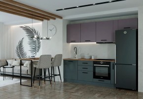 Кухонный гарнитур Виола 2550 (Стол. 38мм) в Новоуральске - novouralsk.ok-mebel.com | фото
