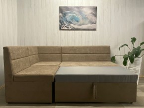 Кухонный уголок Уют-ЛЮКС со спальным местом (ППУ) велюр Comfort 03 в Новоуральске - novouralsk.ok-mebel.com | фото 2