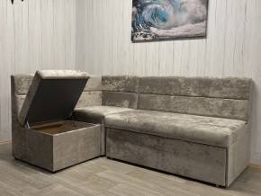 Кухонный уголок Уют-ЛЮКС со спальным местом (ППУ) велюр Comfort 03 в Новоуральске - novouralsk.ok-mebel.com | фото 5