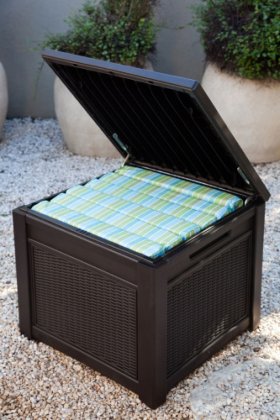 Квадратный сундук Cube Rattan 208 л в Новоуральске - novouralsk.ok-mebel.com | фото 3