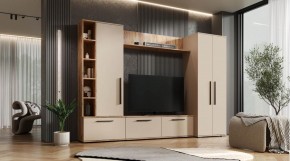 ЛЕВАНТЕ Гостиная (дуб вотан/кашемир) в Новоуральске - novouralsk.ok-mebel.com | фото